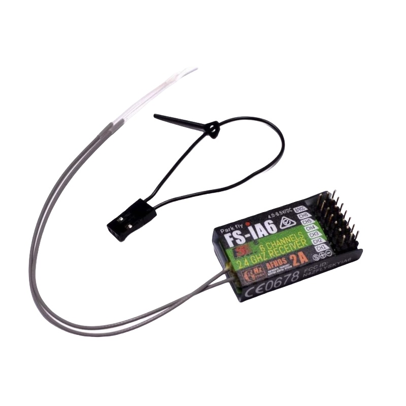 Flysky FS-IA6 Receiver 6CH Dua - Drone Racing Receiver reseña y precio