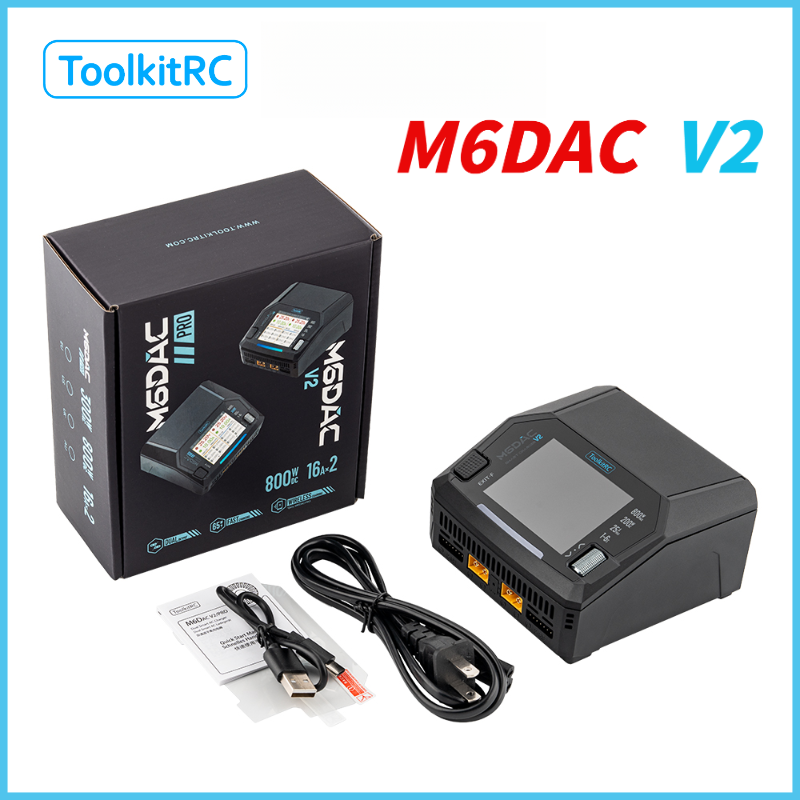 ToolkitRC M6DAC V2 RC Car 7.4v - Drone Racing Charger reseña y precio