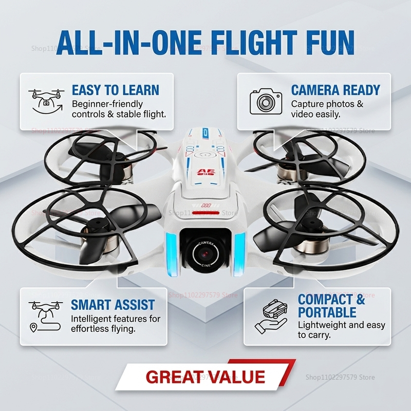 Introduction Drone GPS 8K Prof - Drone Racing Camera reseña y precio
