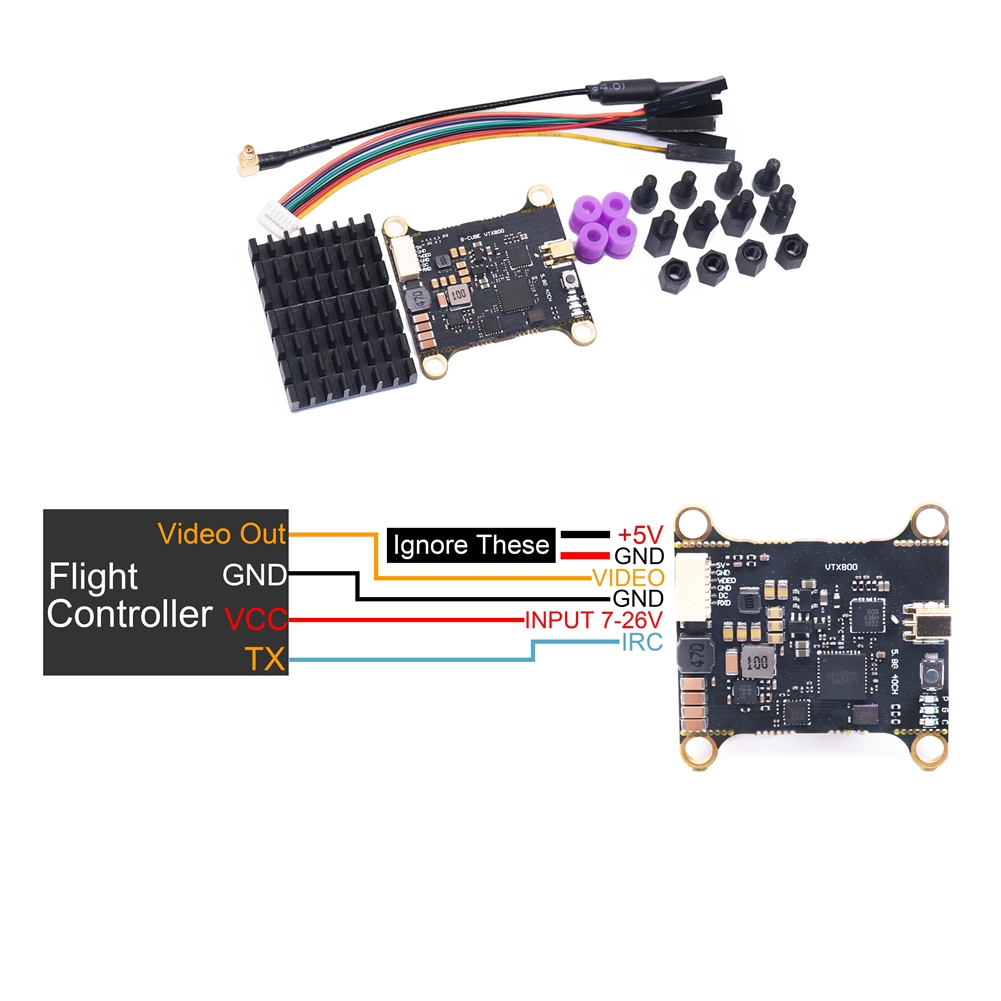 A25P B-CUBE 5.8G Video Transmi - Drone Racing Transmitter reseña y precio