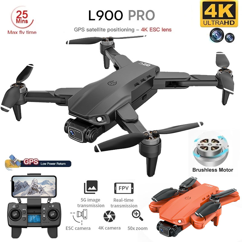 L900 Pro GPS Drone 4K Professi - Drone Racing Camera reseña y precio