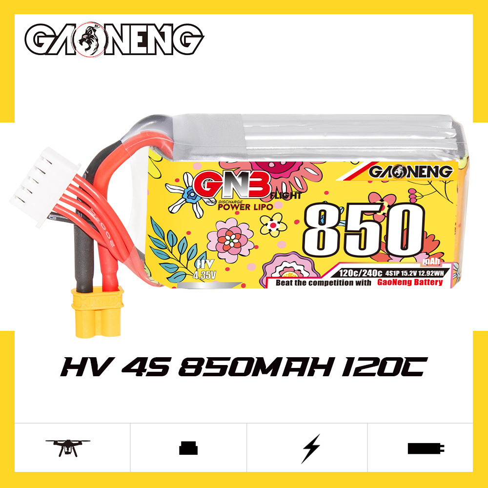 Upgraded GNB 4S 15.2V 850mAh L - Drone Racing Charger reseña y precio