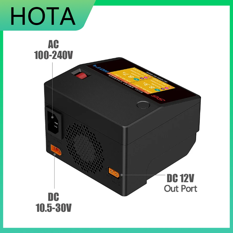 SkyCityFPV  HOTA S6 AC 400W 15 - Drone Racing Charger reseña y precio