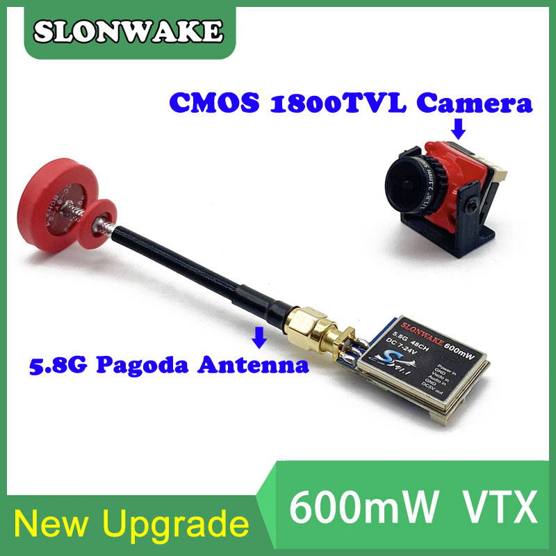Ready to use 5.8G 48CH 600mW v - Drone Racing Camera reseña y precio