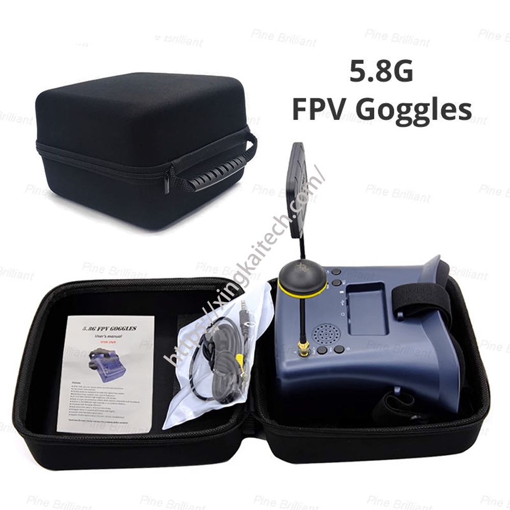 5.8G FPV Goggles 4.3Inch 40CH  - Drone Racing Goggles reseña y precio