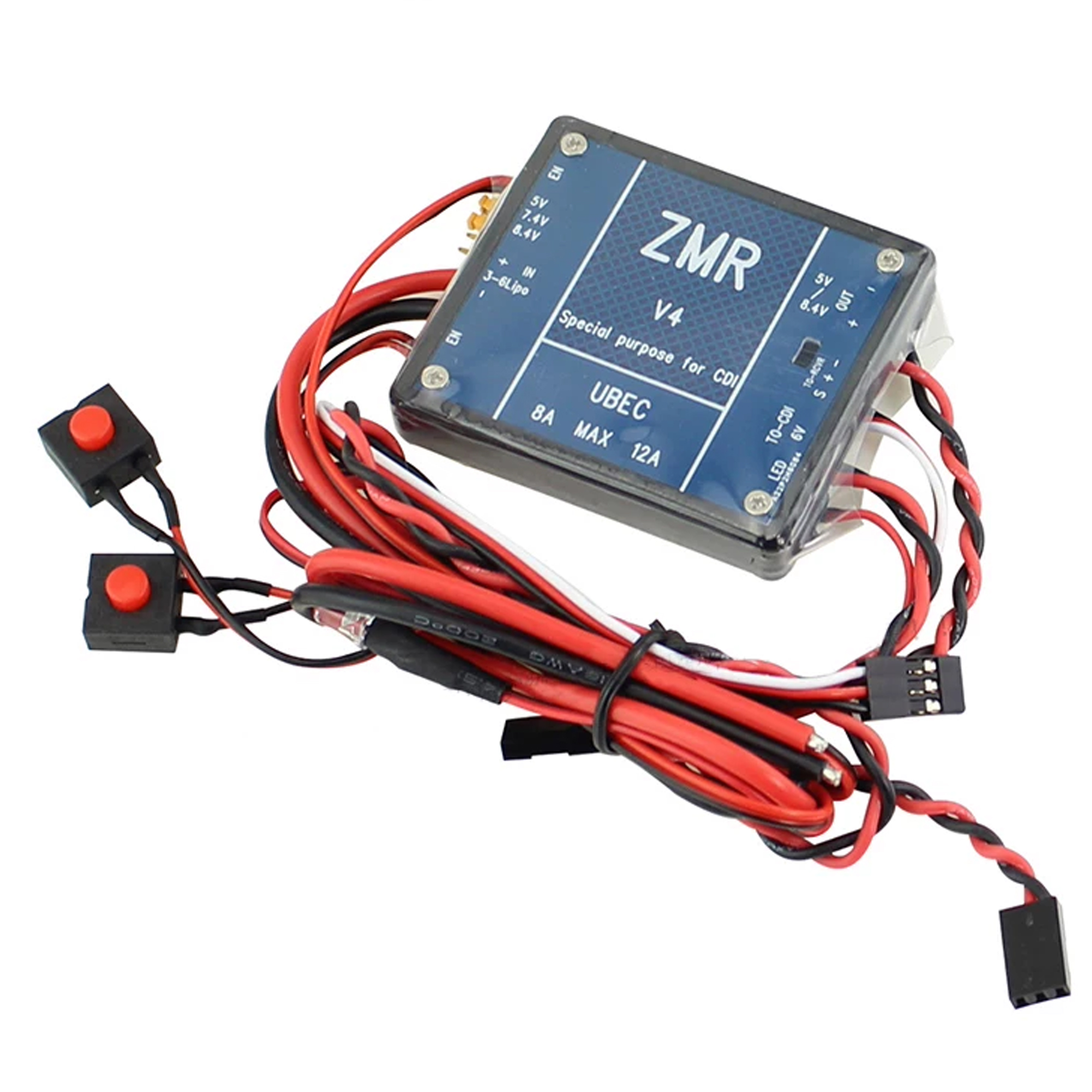 UBEC V2 V3 V4 ZMR 8A Dual BEC  - Drone Racing Battery reseña y precio