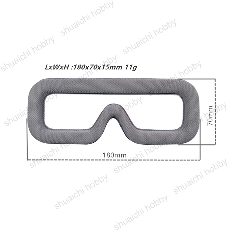 FPV Goggles Eye Mask Faceplate - Drone Racing Gate reseña y precio