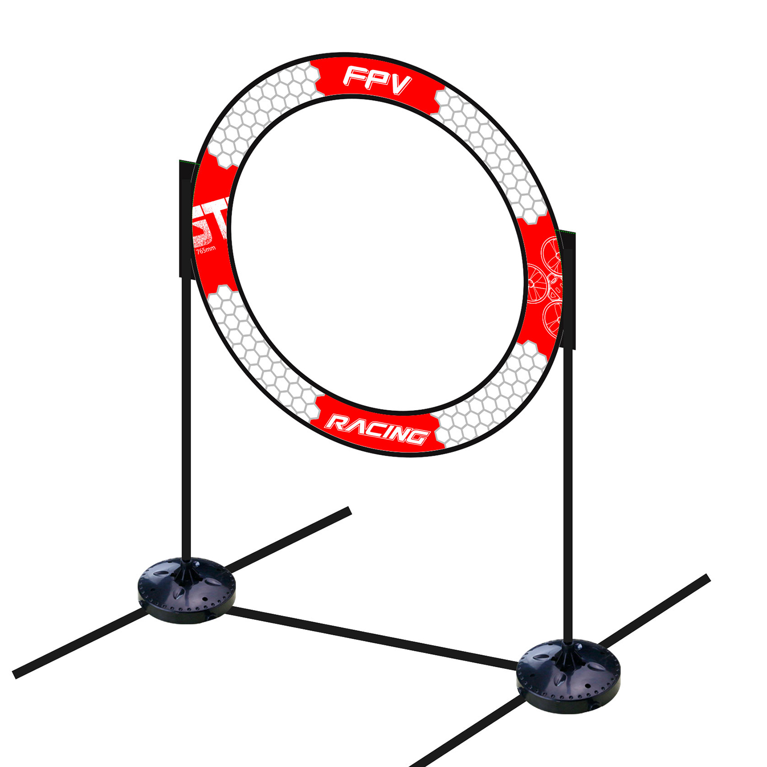 765mm Circular Drone FPV Racin - Drone Racing Flag reseña y precio