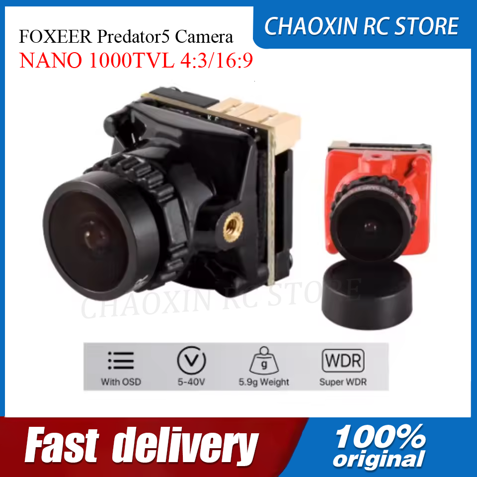 FOXEER Predator5 Camera NANO 1 - Drone Racing Camera reseña y precio