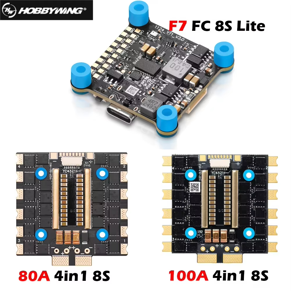 HobbyWing XRotor 80A  100A 4in - Drone Racing Flight Controller reseña y precio