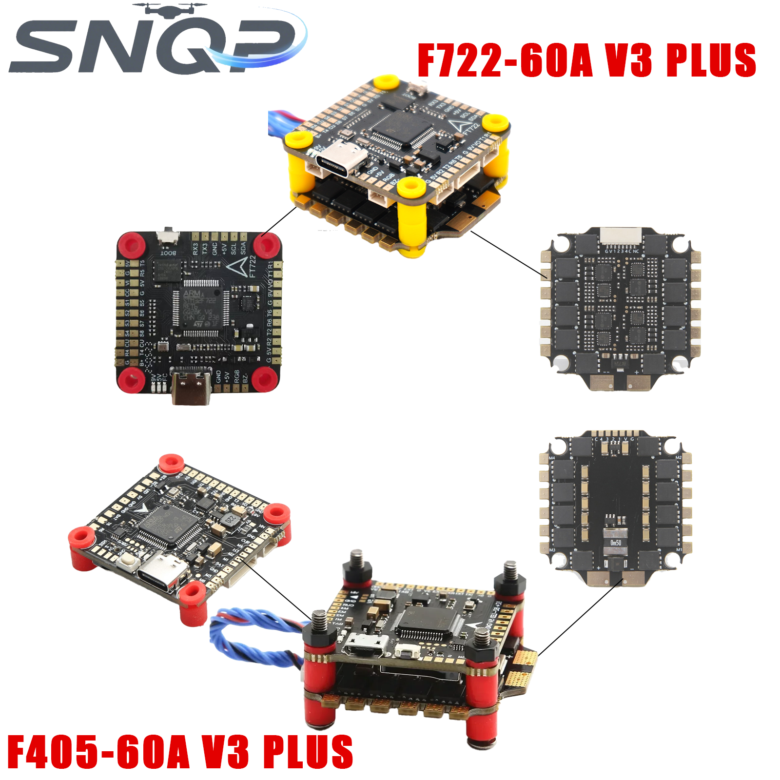F405/F722 Triple Flight Contro - Drone Racing Flight Controller reseña y precio