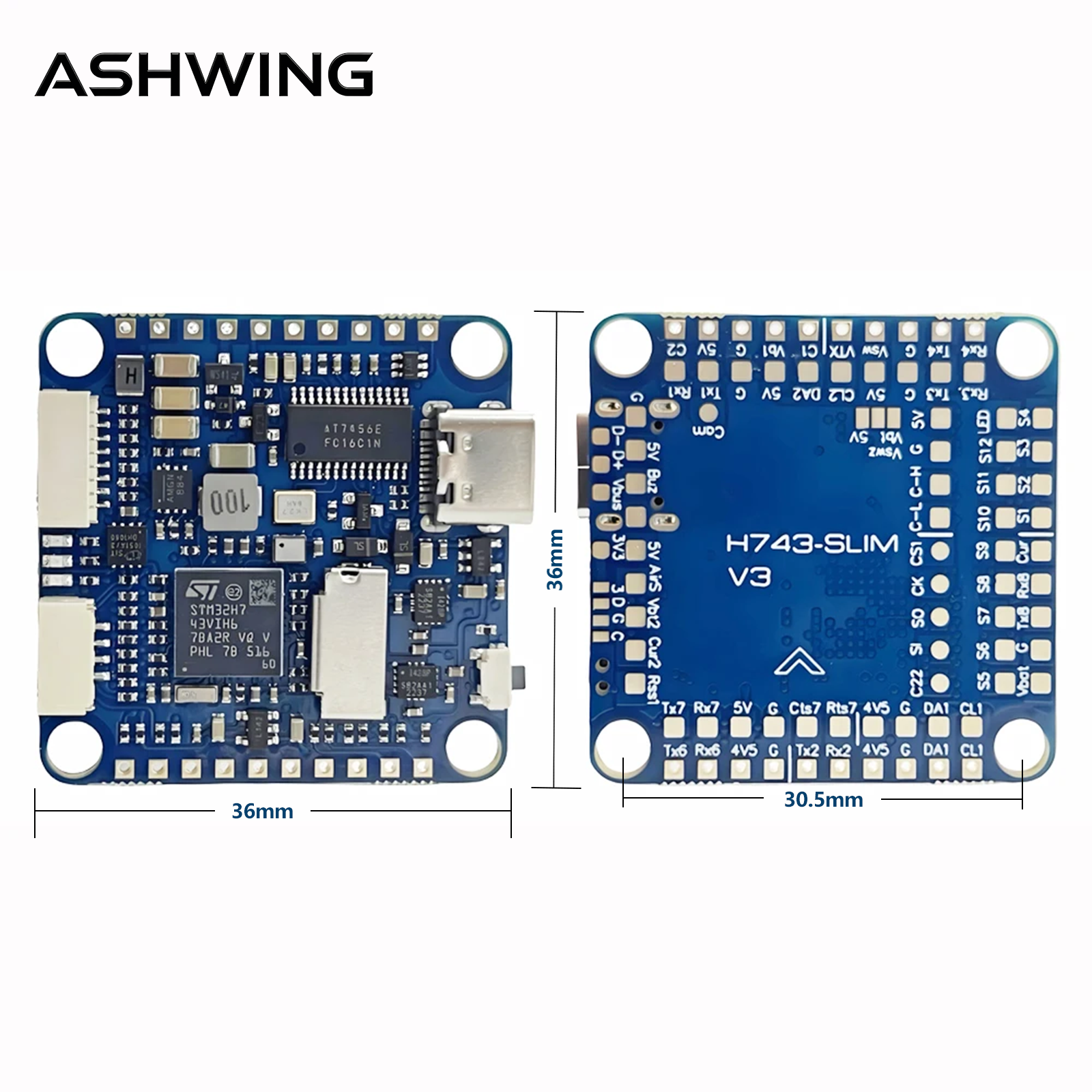 H743-SLIM V3 Flight Controller - Drone Racing Flight Controller reseña y precio