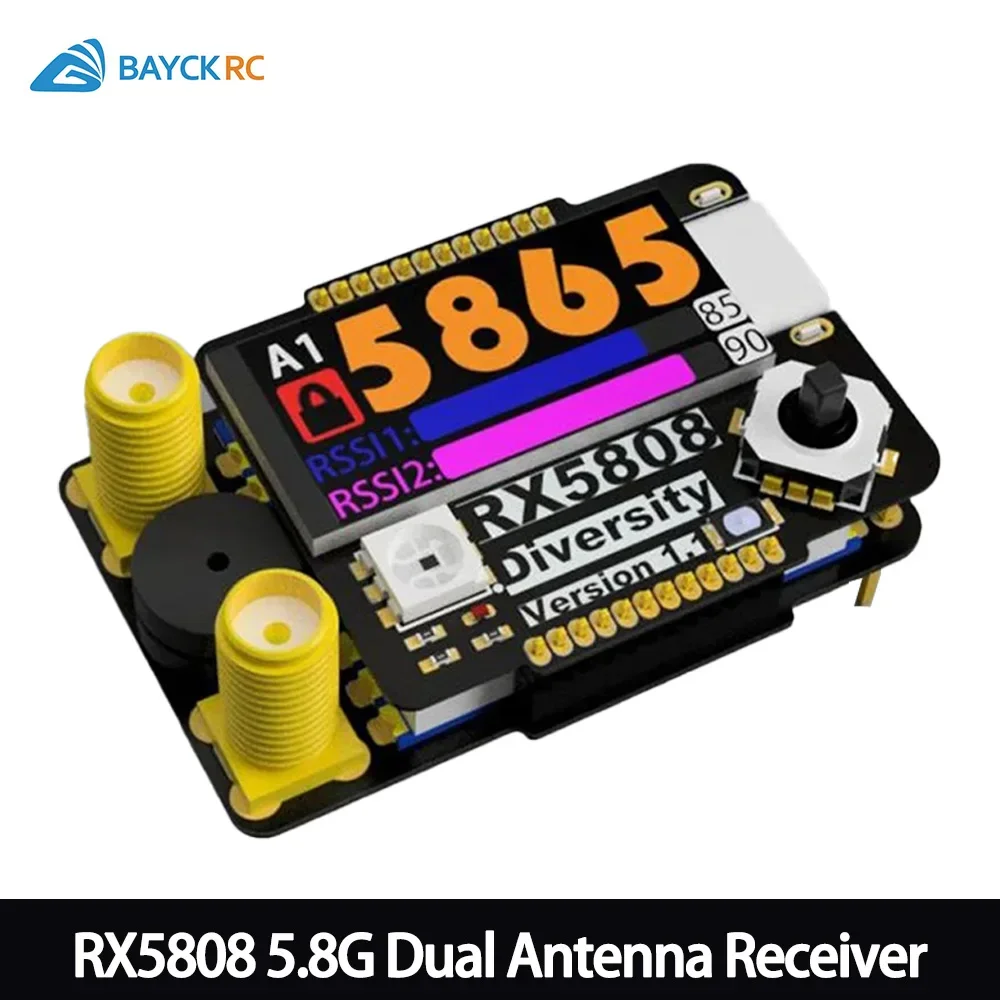 RX5808 5.8Ghz Dual Antenna Rec - Drone Racing Goggles reseña y precio