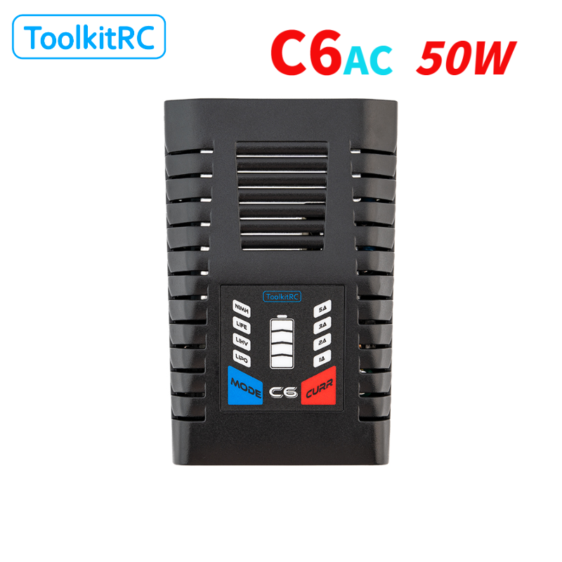 Genuine ToolkitRC C6 50W 5A In - Drone Racing Charger reseña y precio