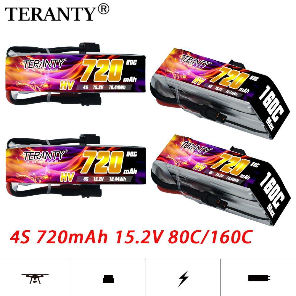 TERANTY 720mAh 4S 15.2V HV Lip - Drone Racing Frame reseña y precio