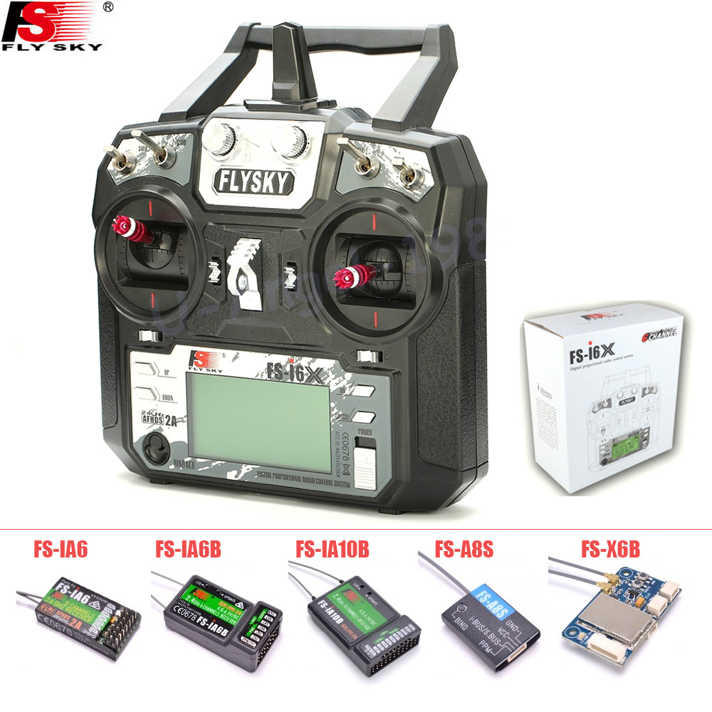 FLYSKY FS-i6X FS i6X 10CH 2.4G - Drone Racing Receiver reseña y precio
