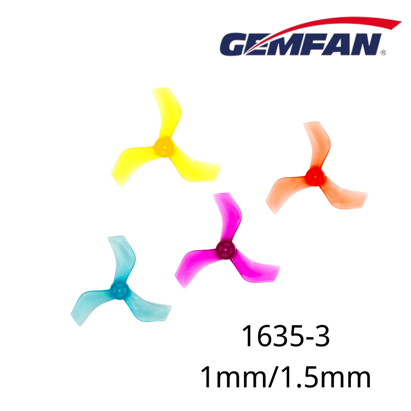 Gemfan 1635 40mm 3-Blade Prope - Drone Racing Propeller reseña y precio