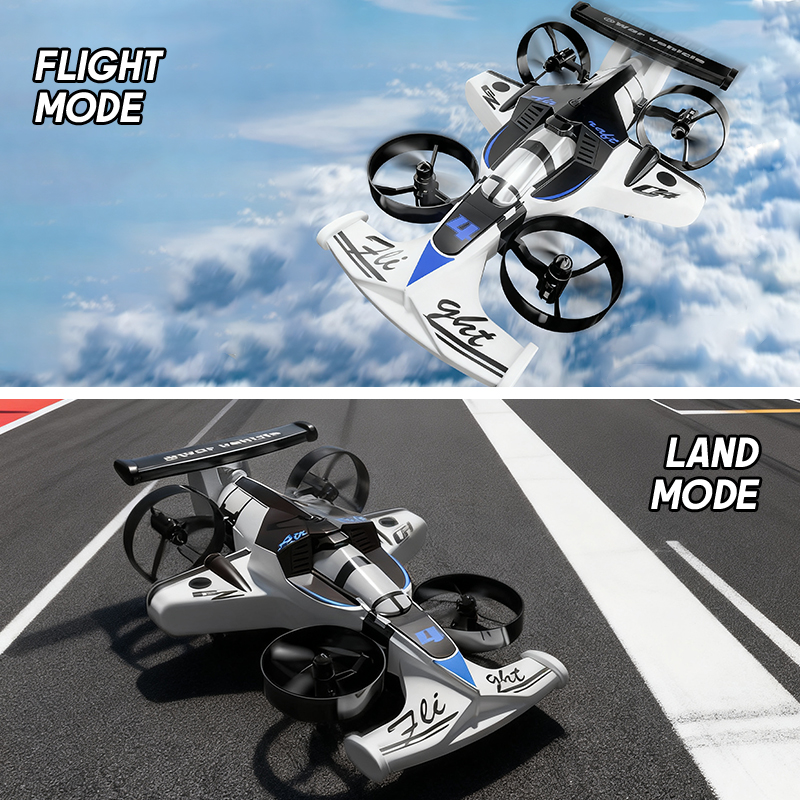 2in1 Mini Drone Air-Ground Fly - Drone Racing Battery reseña y precio