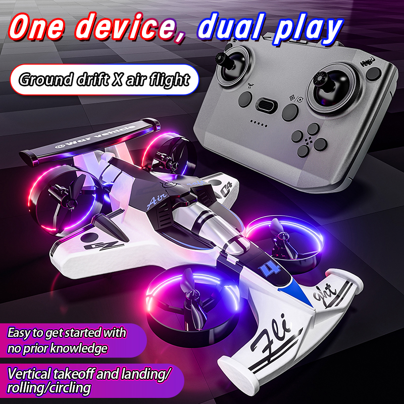 2in1 Mini Drone Air-Ground Fly - Drone Racing Battery reseña y precio
