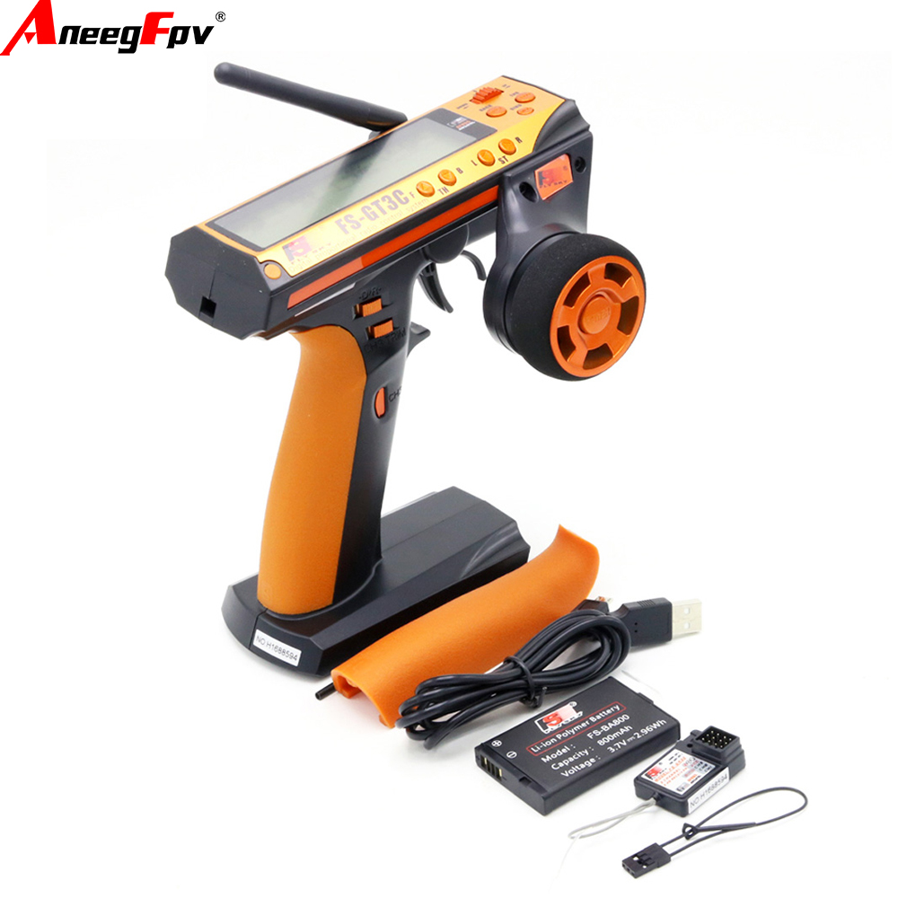 Flysky FS-GT3C 2.4G 3CH RC Car - Drone Racing Receiver reseña y precio