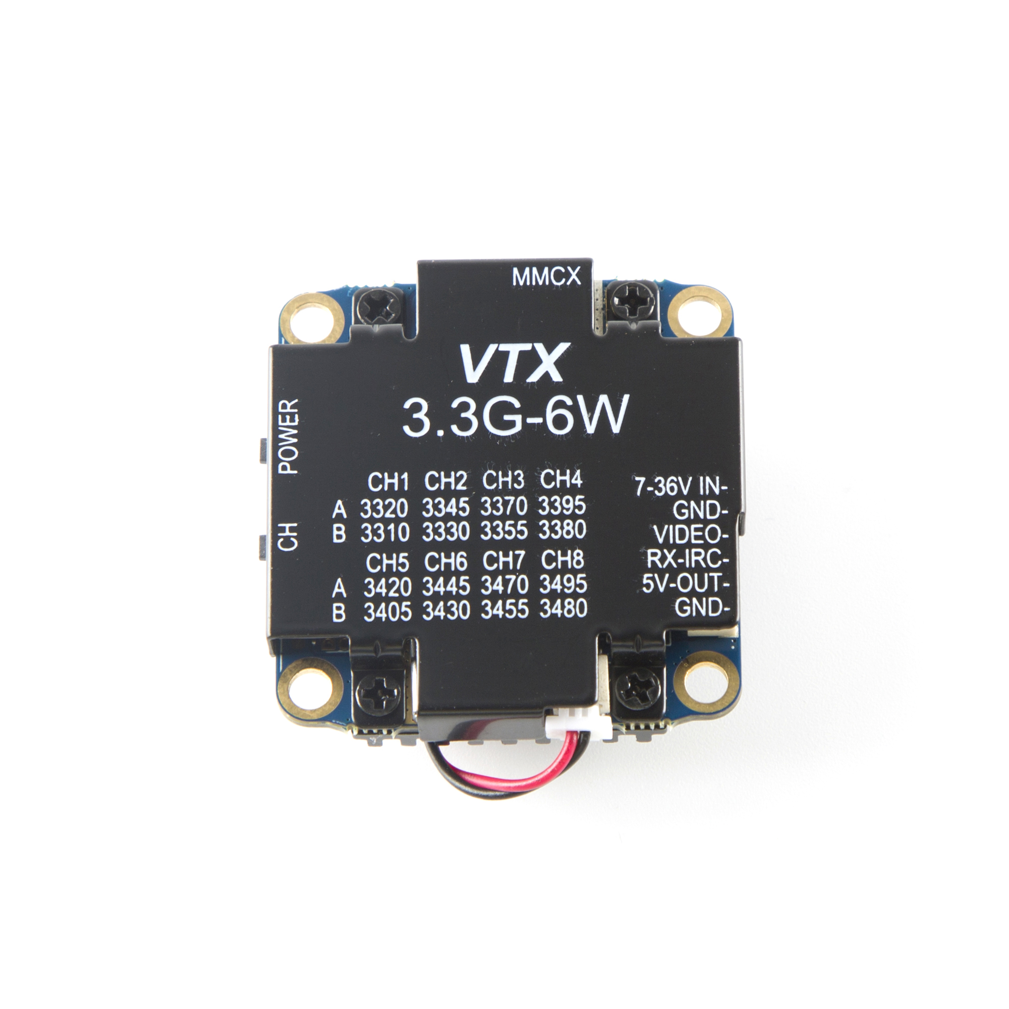 FPV Video Transmitter 3.3G 6W  - Drone Racing Transmitter reseña y precio