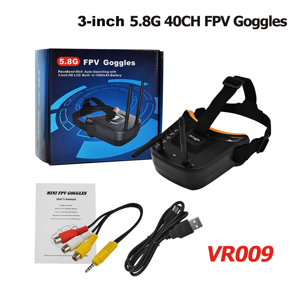 VR009 FPV Video Goggles 3Inch  - Drone Racing Goggles reseña y precio