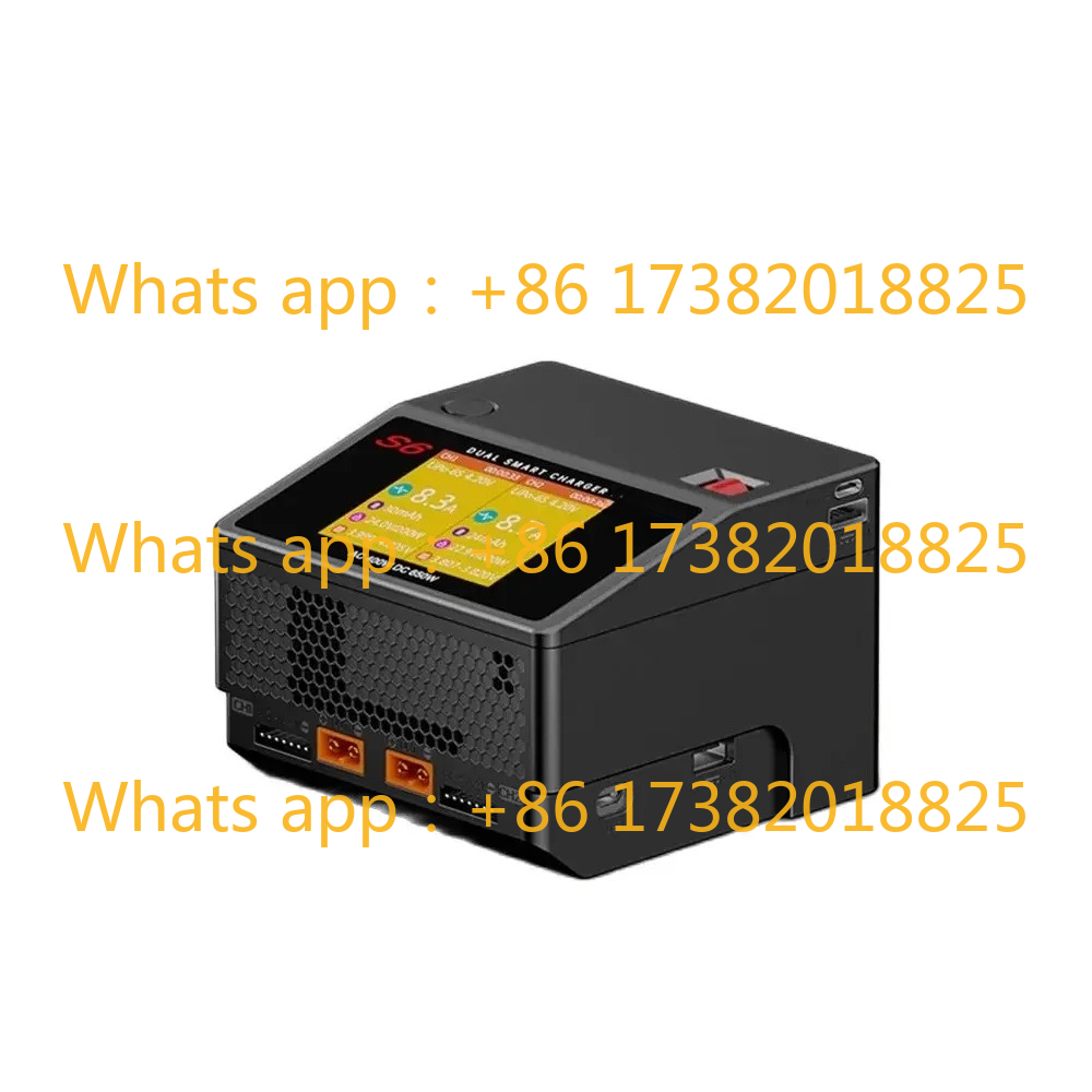S6 AC 400W 15A DC 2X325W Chann - Drone Racing Charger reseña y precio