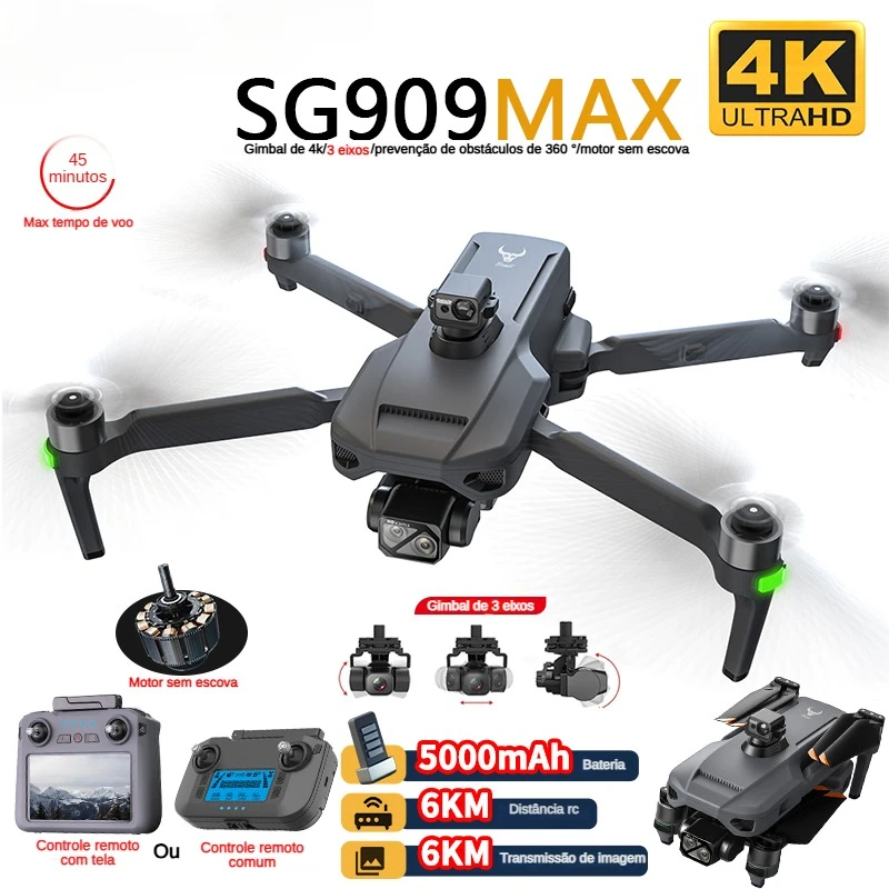 ZLL SG909 SG909MAX Professiona - Drone Racing Camera reseña y precio