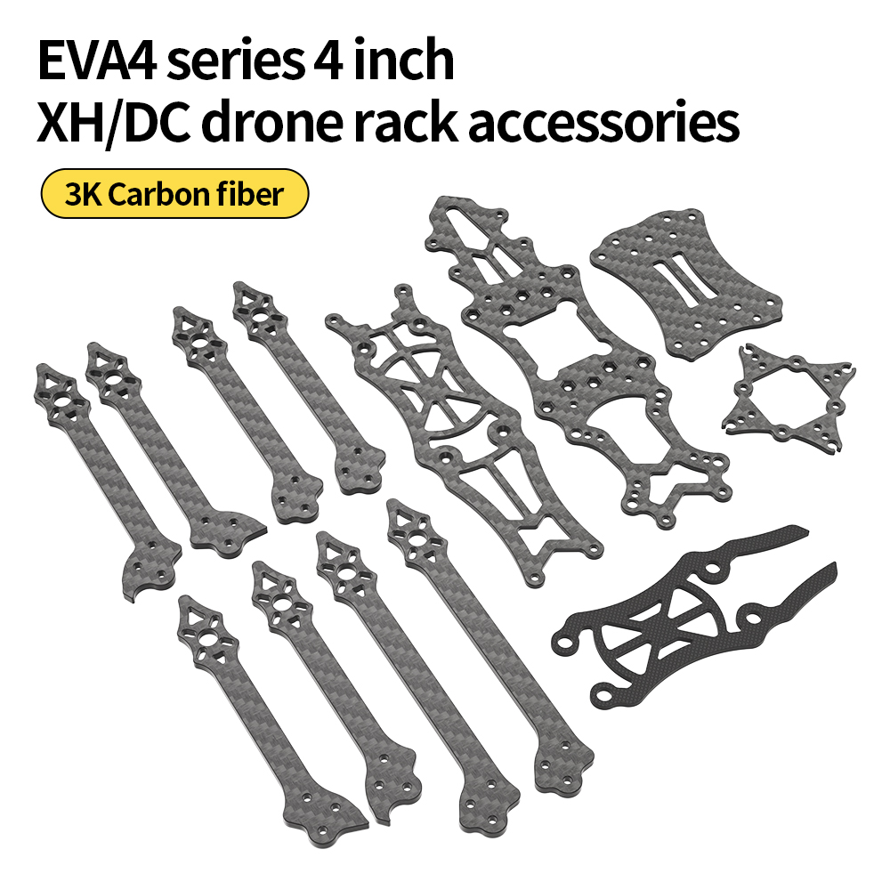 EVA4 Parts FPV Racing  Drone A - Drone Racing Frame reseña y precio